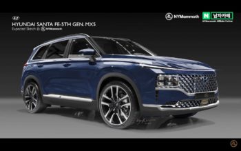 Next-gen 2024 Hyundai Santa Fe Hybrid undergoes design rethink [Update]
