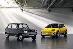 Renault 5 original and new