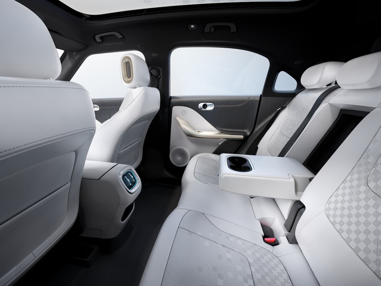 smart #1 rear seat space