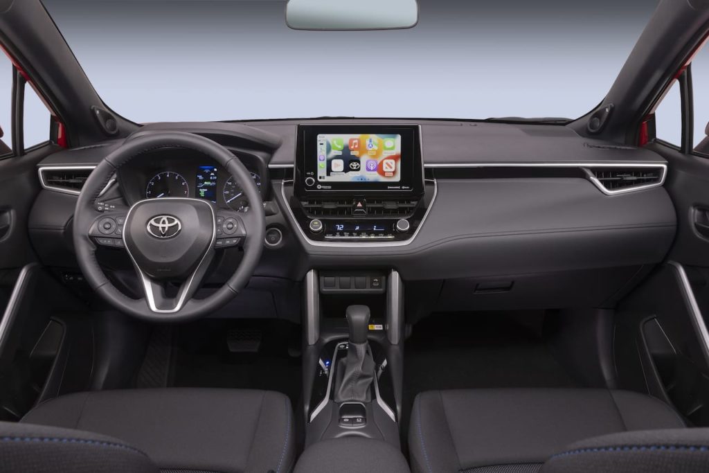 2023 Toyota Corolla Cross Hybrid interior dashboard