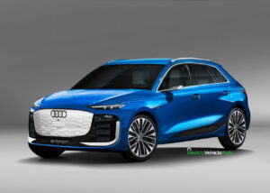 Audi A3 e-tron rendering