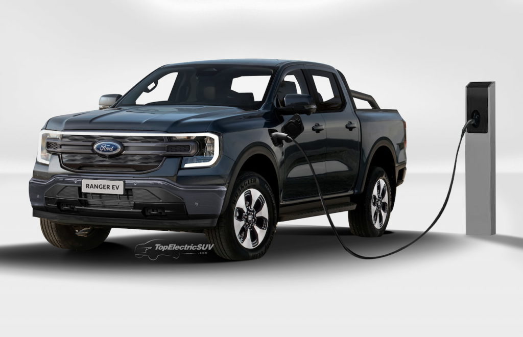 Ford Ranger Electric rendering