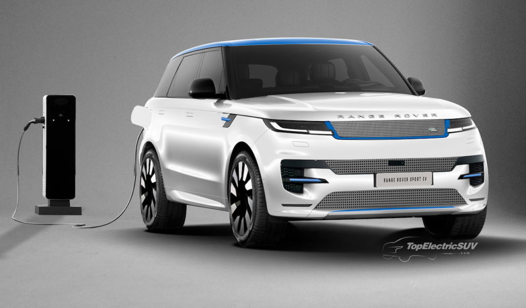 Range Rover Sport Electric rendering