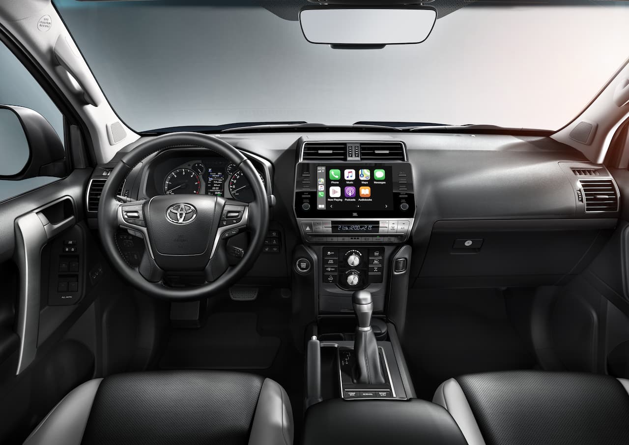 Toyota Land Cruiser (Prado) Matt Black Edition interior dashboard