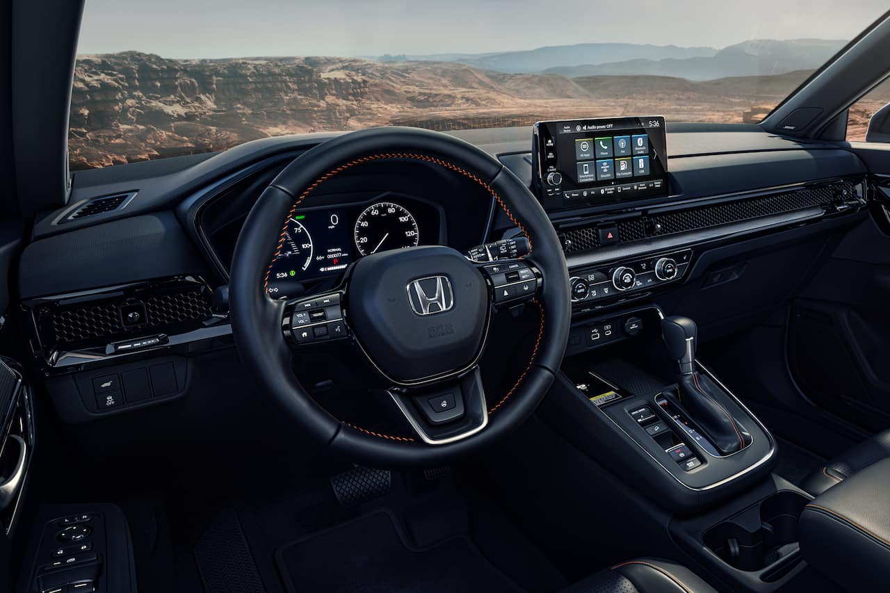 2023 Honda CR-V Hybrid Sport Touring interior dashboard
