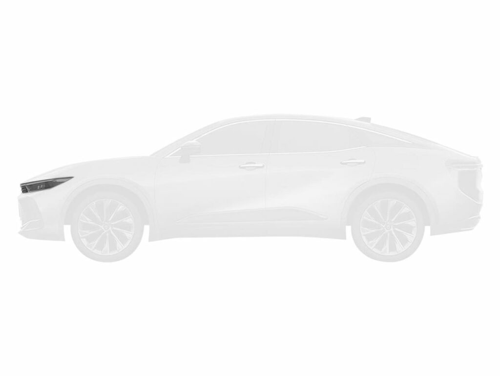 2023 Toyota Crown side profile patent