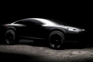 Audi activesphere concept front three quarter teaser