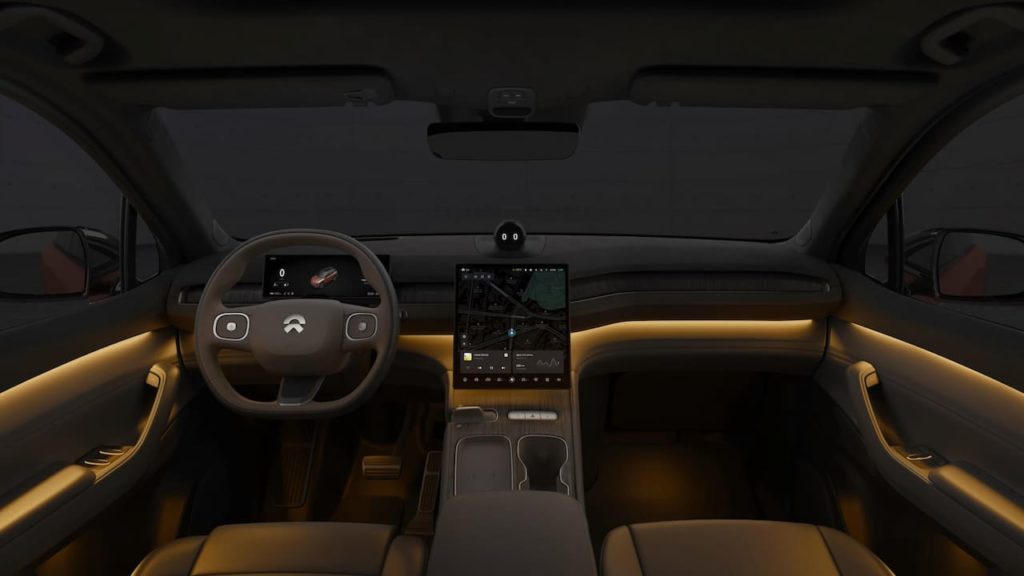 Nio EL7 interior dashboard