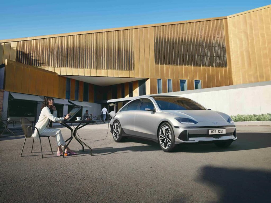 Hyundai Ioniq 6 V2L bidirectional charging