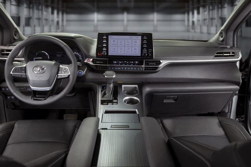 2023 Toyota Sienna 25th Anniversary Edition interior dashboard