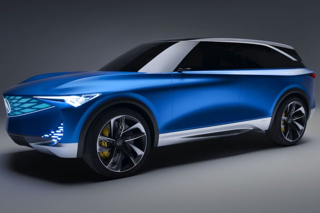 Acura Precision EV Concept front three quarter