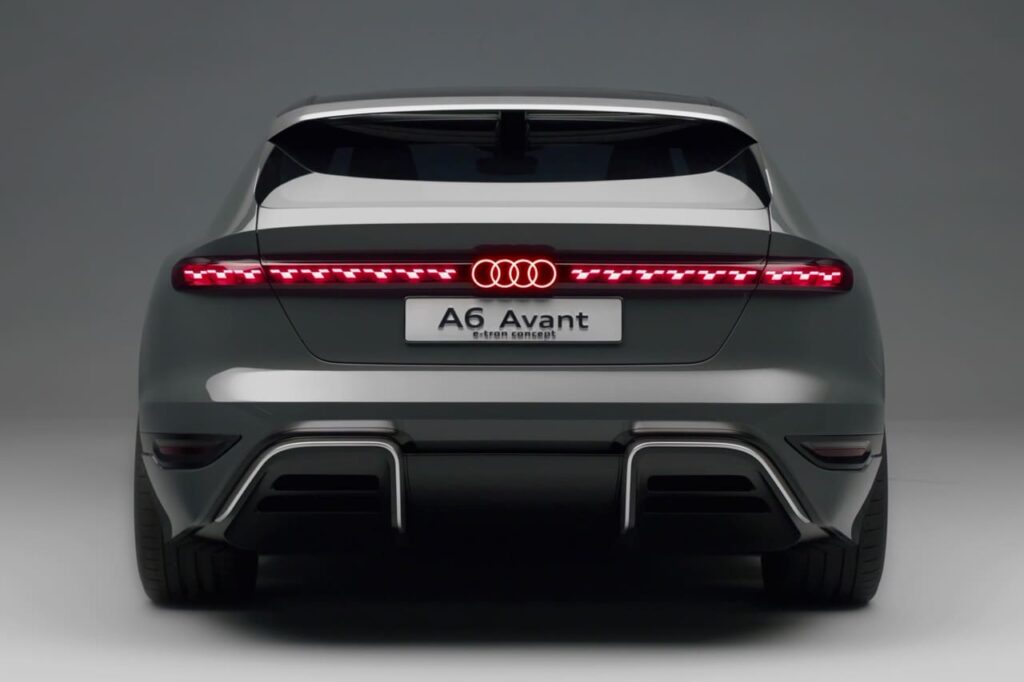 Audi A6 Avant e-tron rear