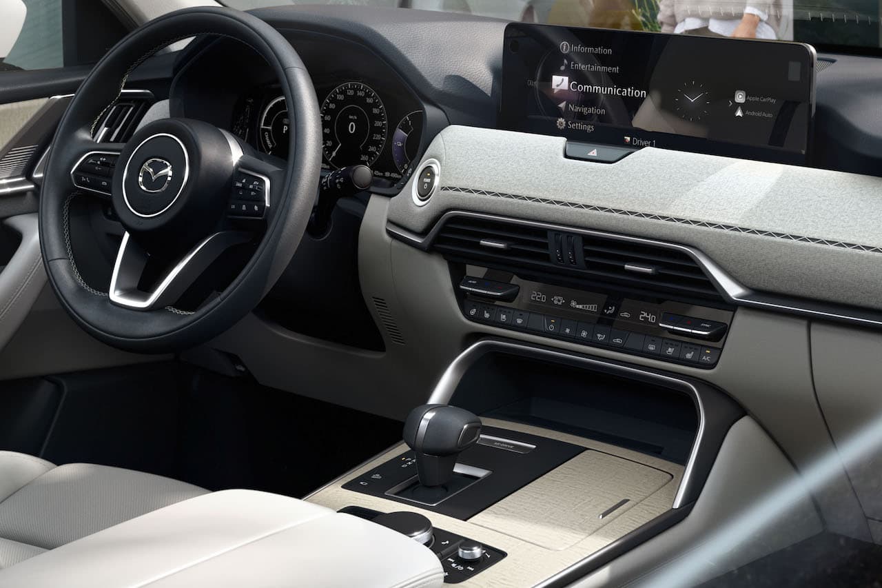 Mazda CX-60 interior details