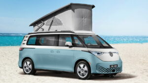 VW ID. California rendering electric campervan