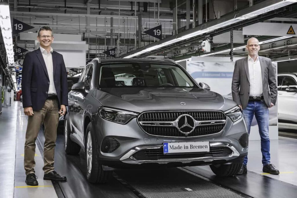 2023 Mercedes GLC Bremen plant SOP