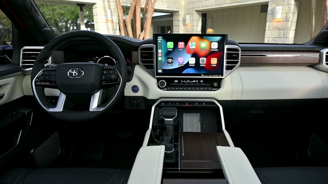 2023 Toyota Sequoia Capstone Interior Dashboard 