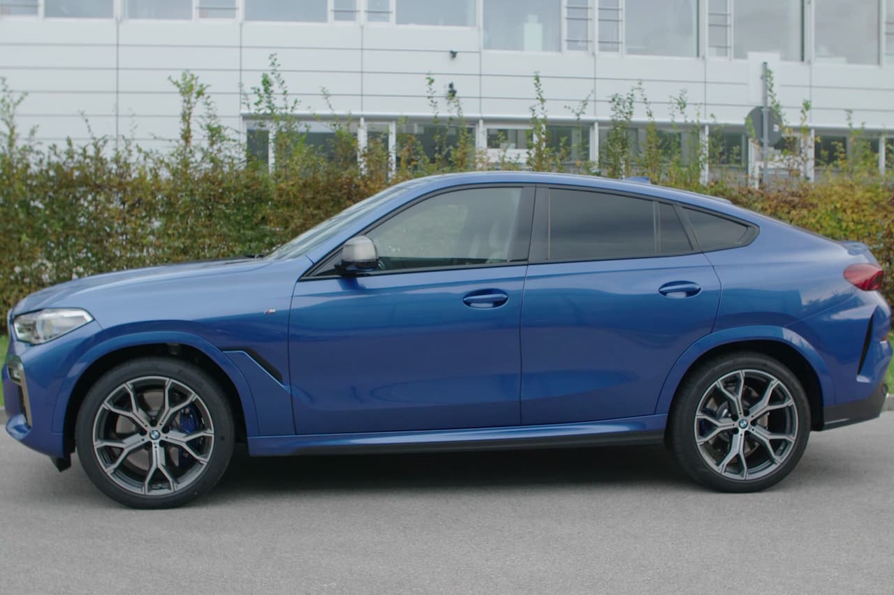BMW X6 M50i side profile