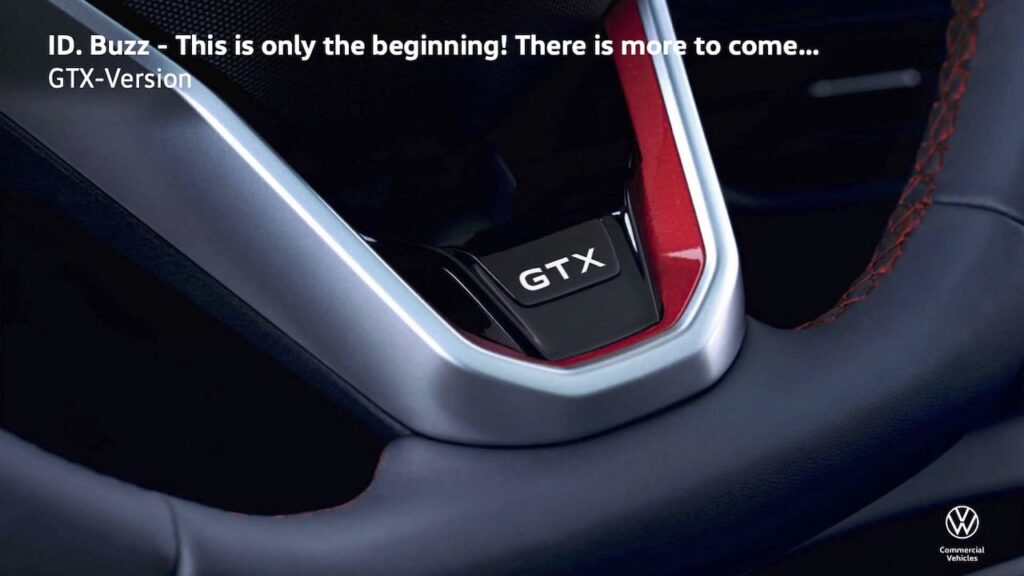 VW ID. Buzz GTX interior teaser