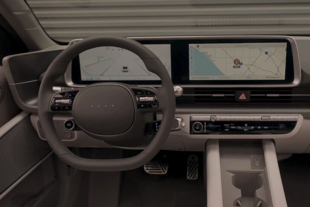 2023 Hyundai Ioniq 6 dashboard driver side