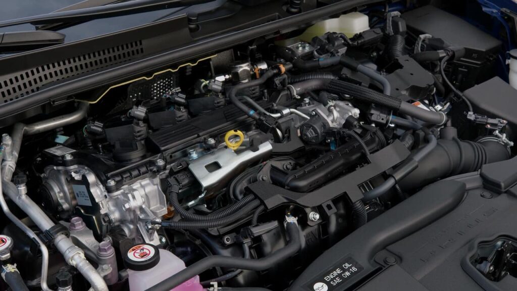 2023 Toyota Prius engine bay