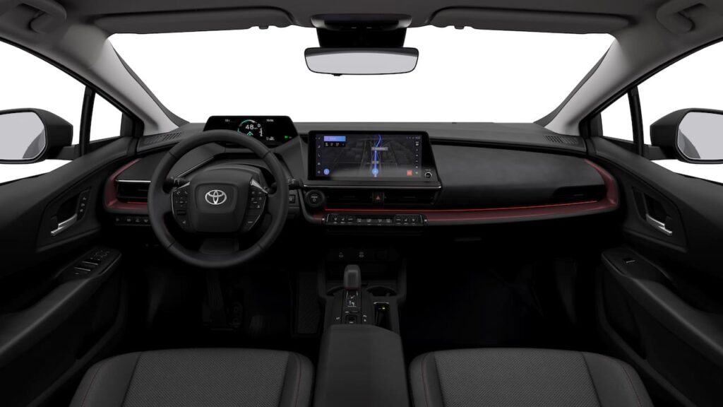 2023 Toyota Prius interior dashboard