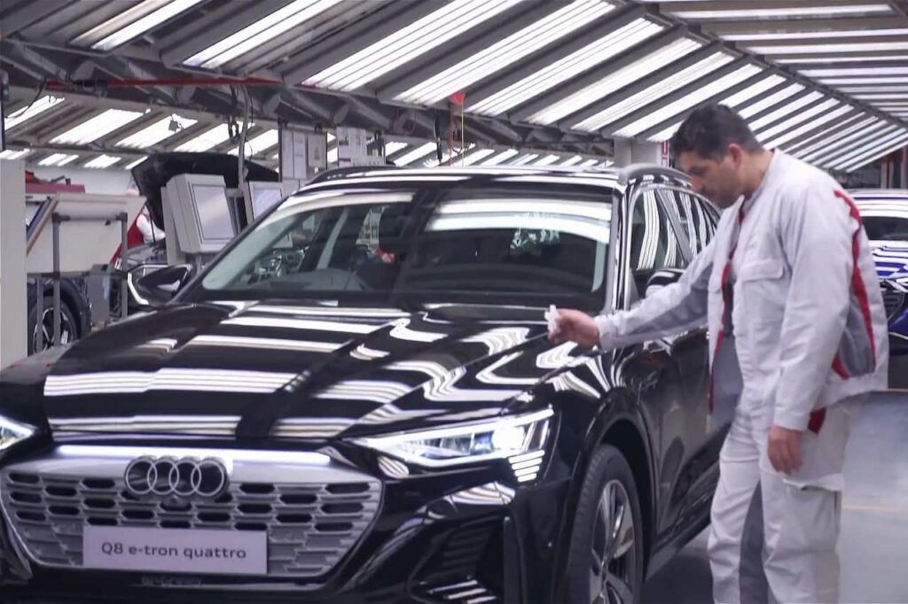 Audi Q8 e-tron Audi Brussels plant production