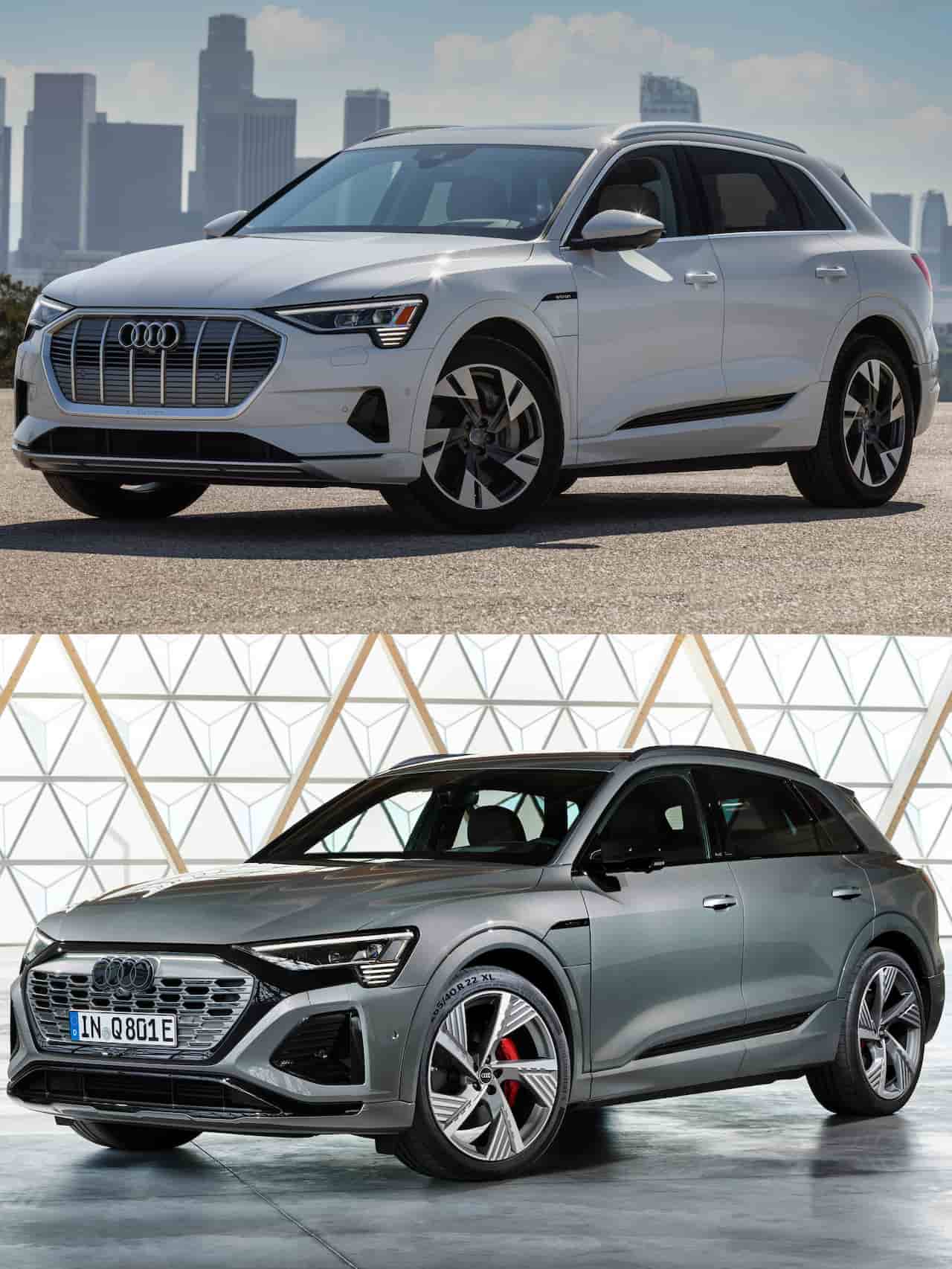 2024 Audi Q8 e-tron vs. 2023 Audi e-tron: What's different?