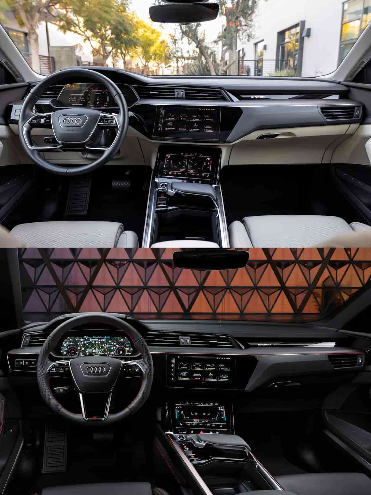 2024 Audi Q8 etron vs. 2023 Audi etron What's different?