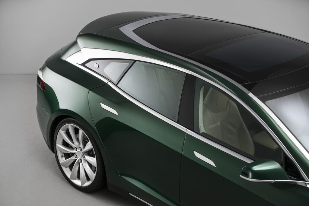 Tesla Model S Shooting Brake (RemetzCar Model SB) roof
