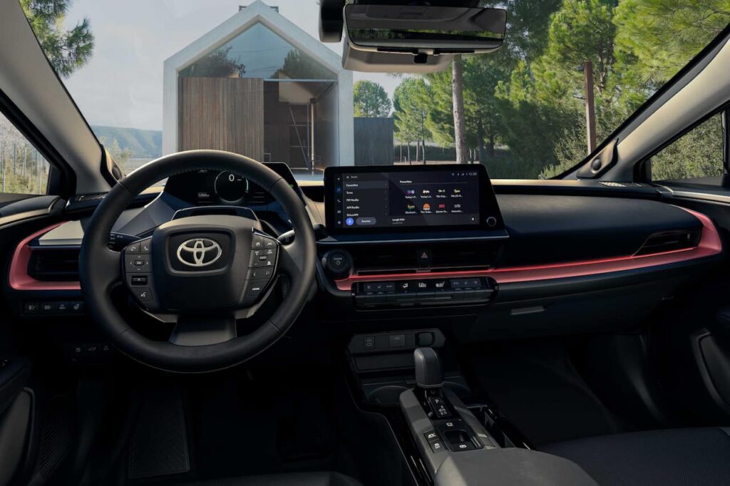2023 Toyota Prius Prime PHEV interior dashboard