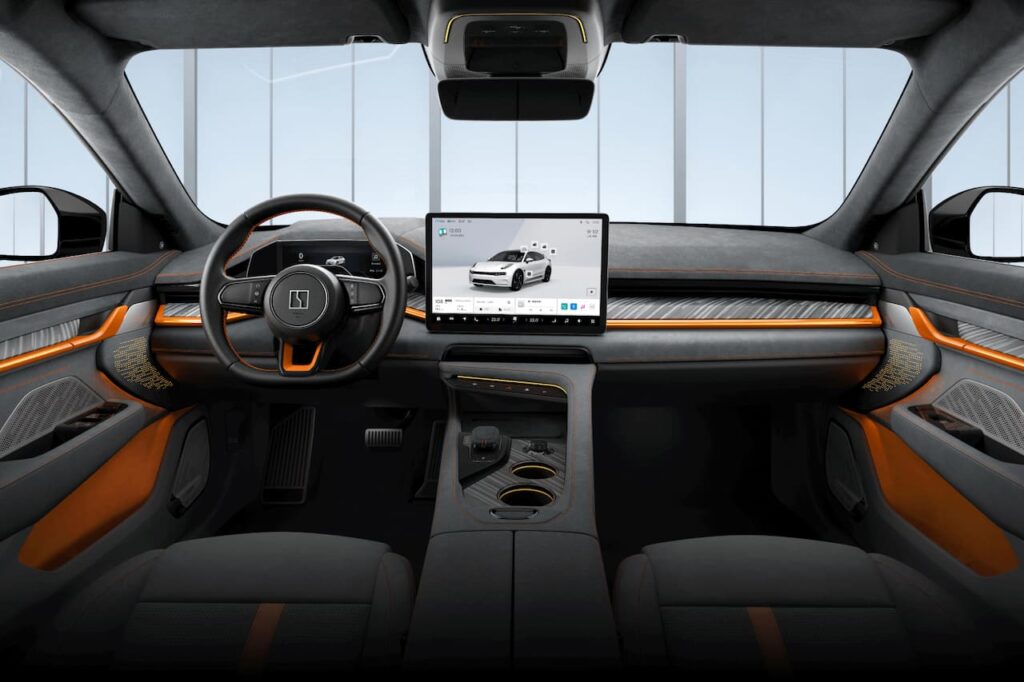 2023 Zeekr 001 Z-Sports interior dashboard