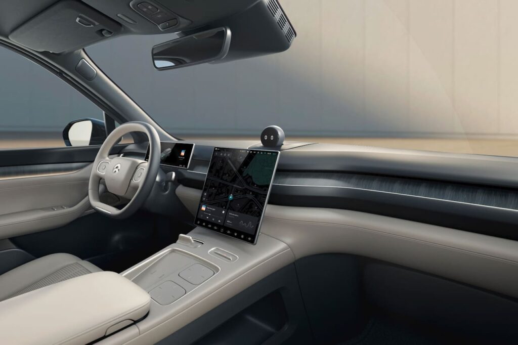 New 2023 Nio ES8 Prime interior dashboard
