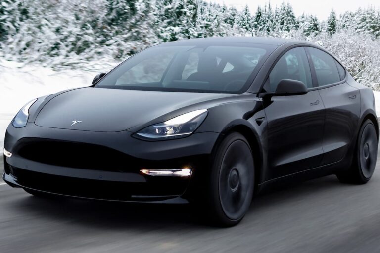 2024 Tesla Model 3 (facelift) purportedly seen on test
