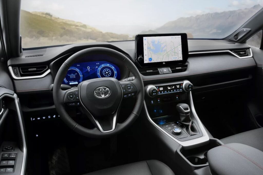 Toyota RAV4 Prime interior dashboard