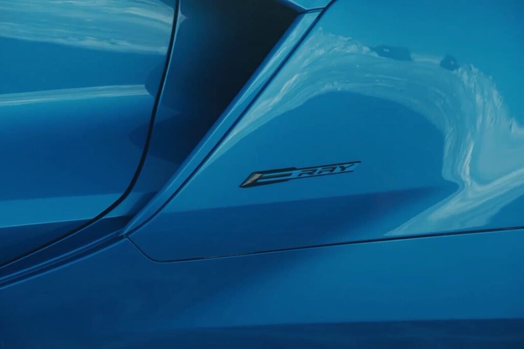 2024 Chevrolet Corvette Hybrid E-Ray badge