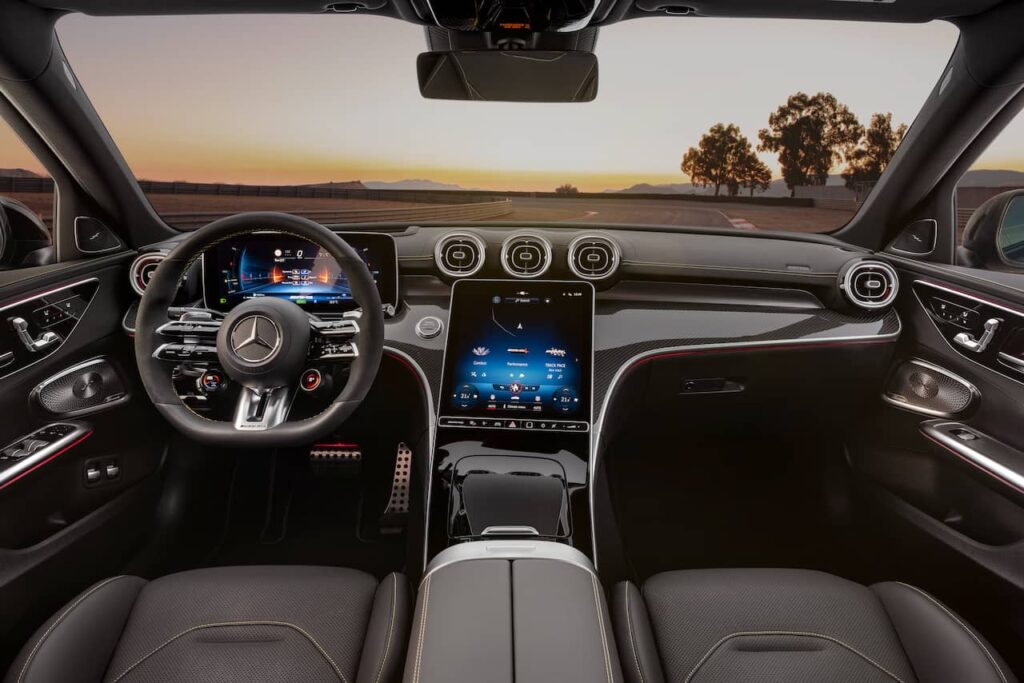 2024 Mercedes-AMG C 63 S E Performance interior dashboard