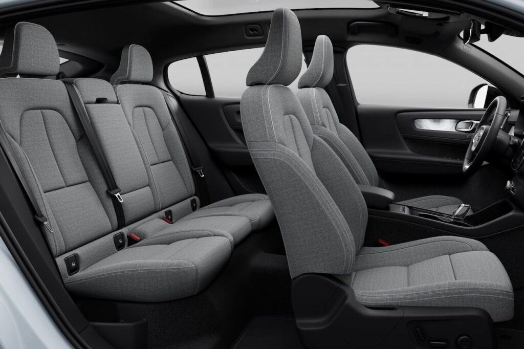 2024 Volvo C40 Recharge interior cabin