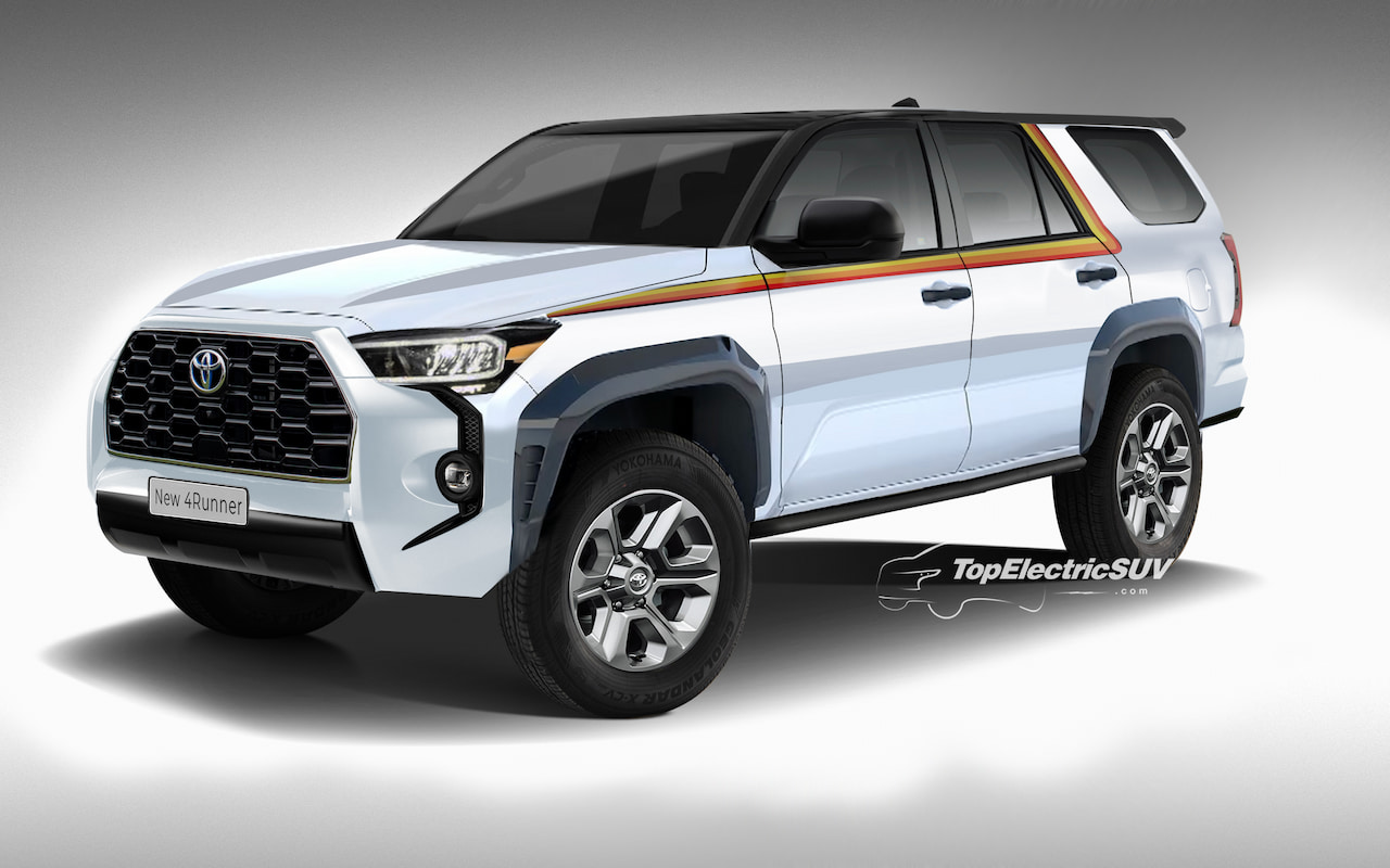 Next-gen 2024 Toyota 4Runner rendering