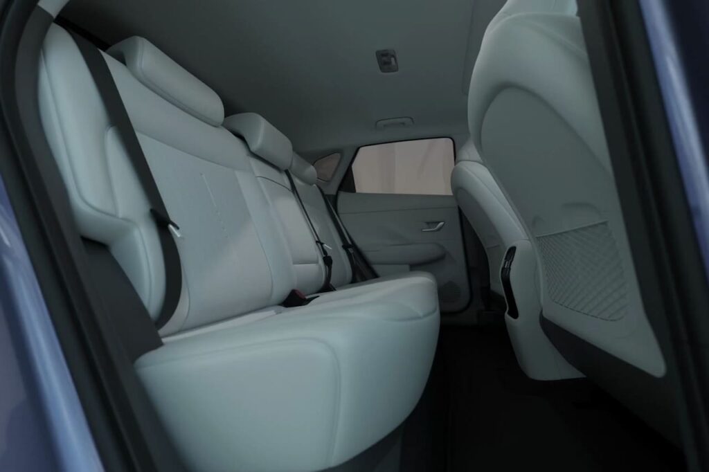 2024 Hyundai Kona Electric rear seat