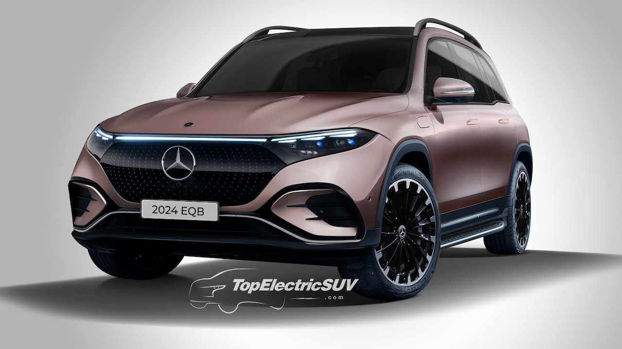 2024 Mercedes EQB (facelift) illustration
