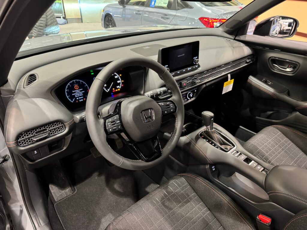2024 Honda HR-V interior dashboard
