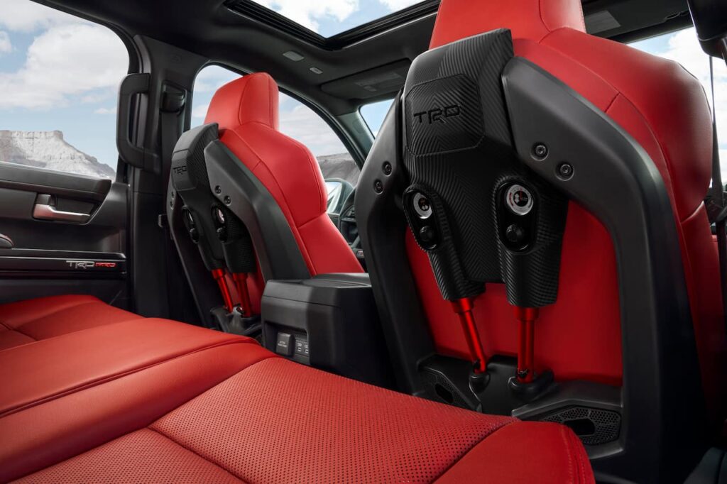 2024 Toyota Tacoma Hybrid TRD Pro IsoDynamic Performance Seat