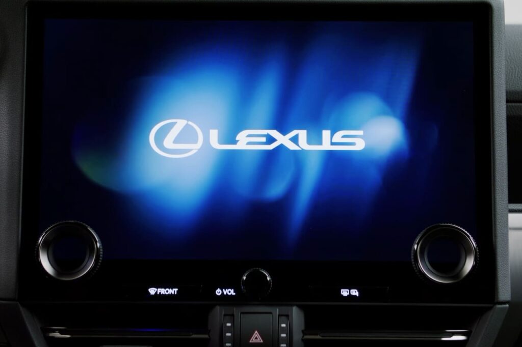 2024 Lexus GX infotainment system