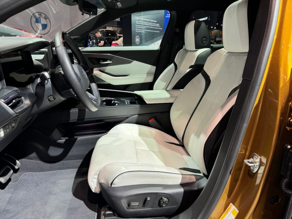 2024 Acura ZDX Type S driver's seat