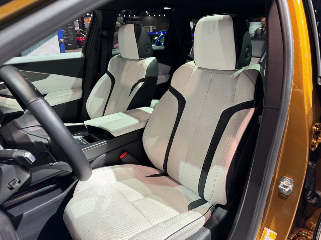 2024 Acura ZDX Type S front seats