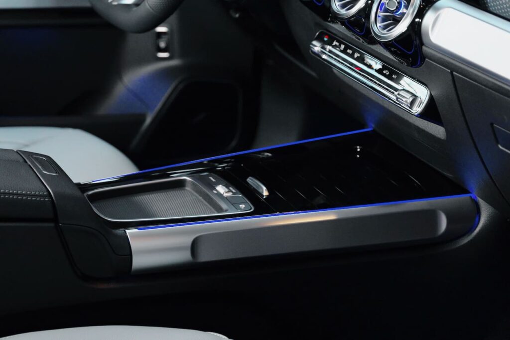 2024 Mercedes EQB facelift center console