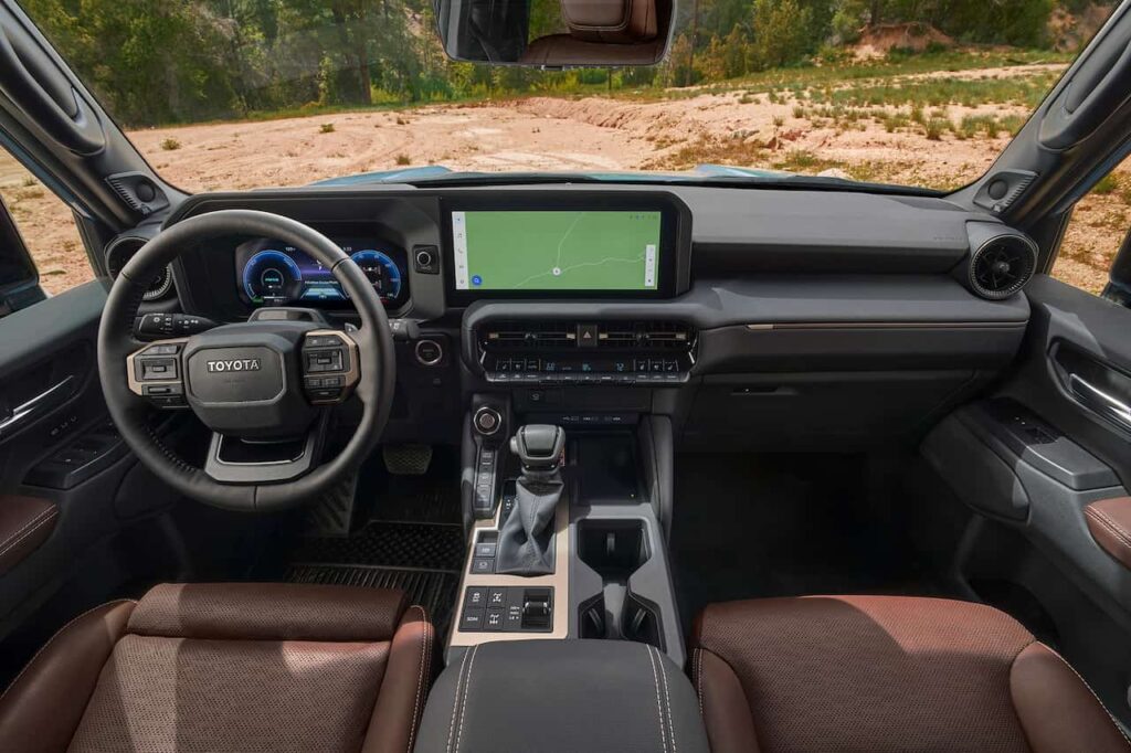 2024 Toyota Land Cruiser interior dashboard
