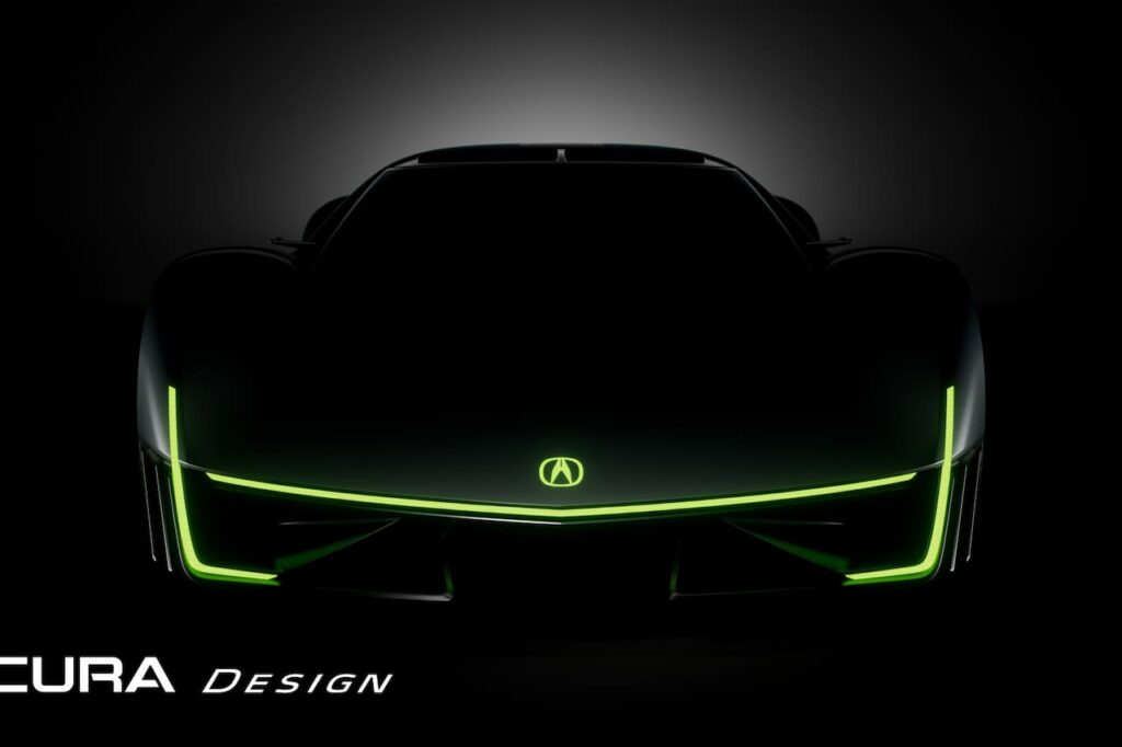 Acura Electric Vision front teaser