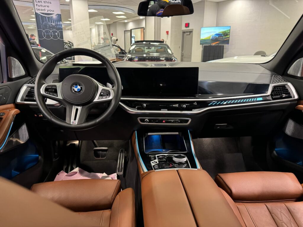 2024 BMW X5 M60i interior