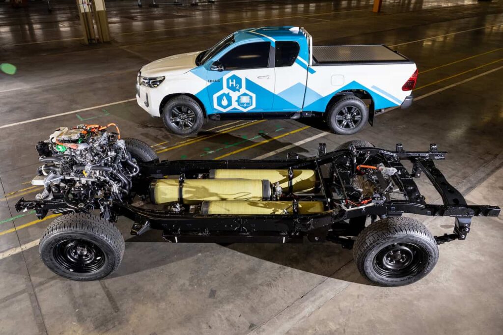 Toyota Hilux Hydrogen Fuel-Cell prototype